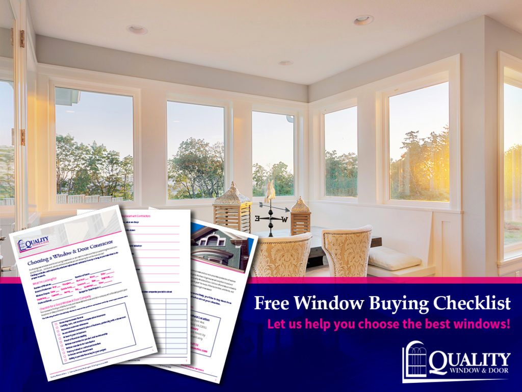Window Buying Checklist