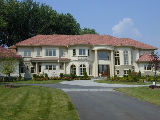 A large home with new windows and doors