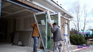 New construction window installation in Washington DC home